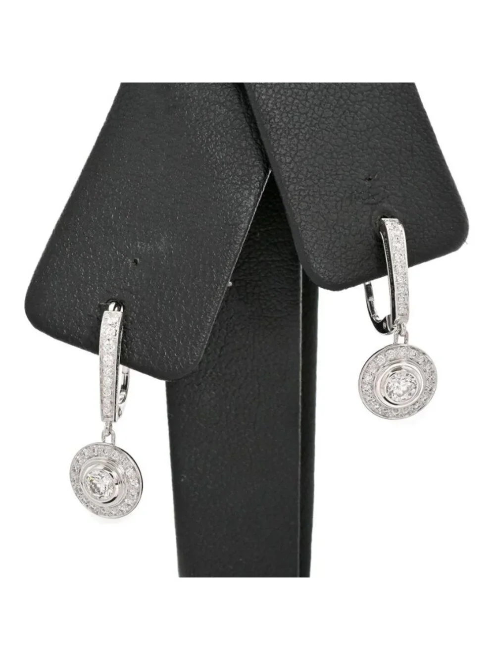 Cartier Earrings Damour White Gold
